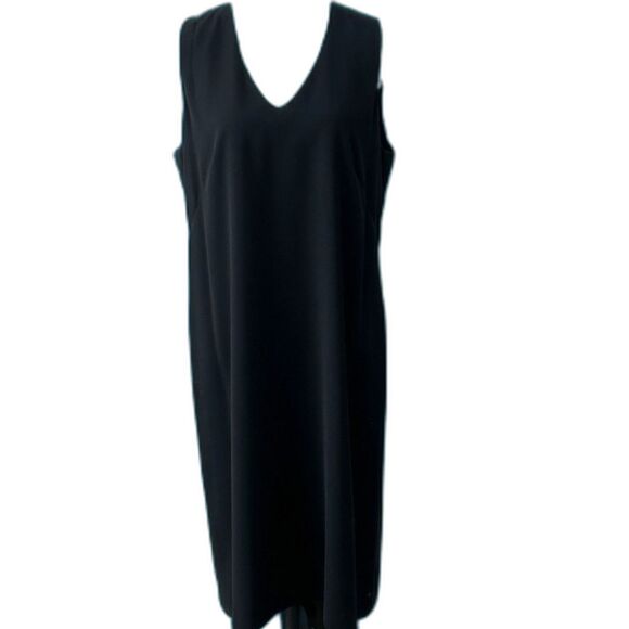 Yves Cossette Depeche Mode Dresses & Skirts - Vintage Depeche Dress Women's Size 16 Color Black Lined Yves Cossette Mode